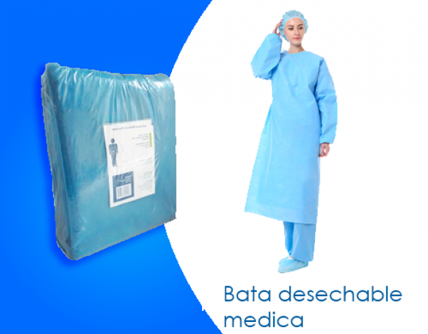 BATA DESECHABLE MEDICA